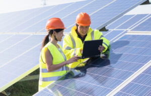 Commercial solar panel installation in Canberra, ACT